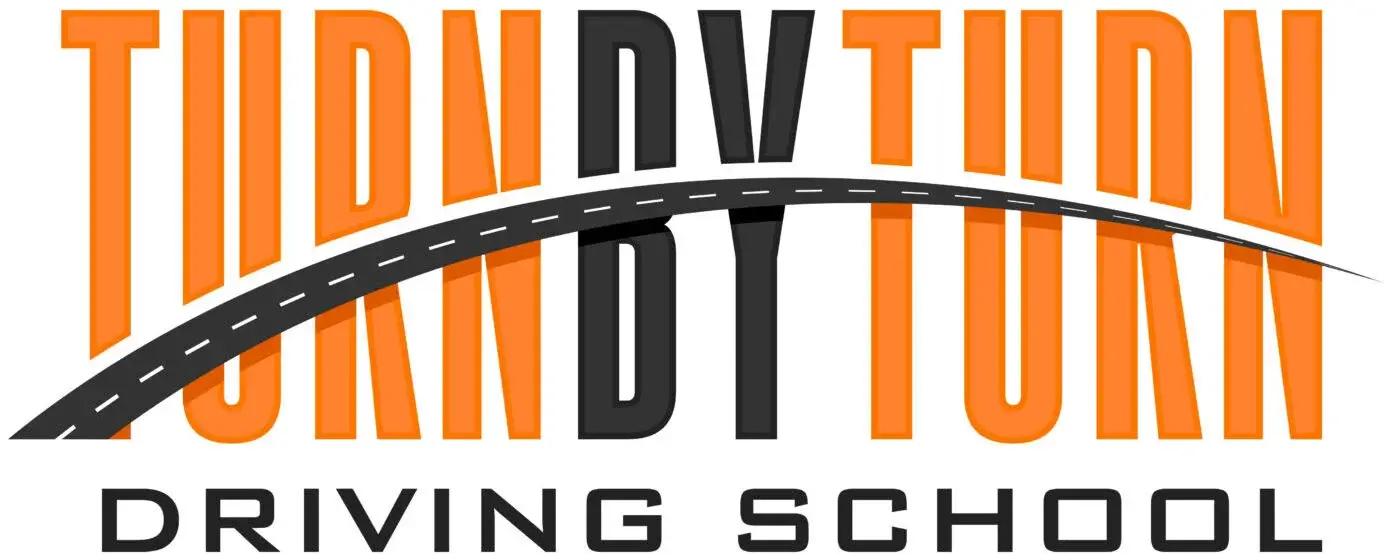 Turn by Turn Driving School logo 1