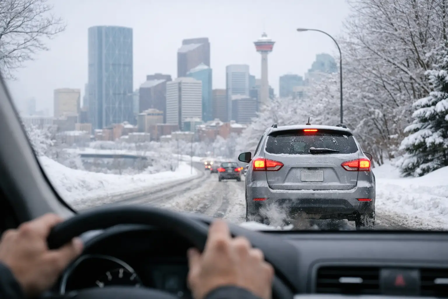 How to Drive Safely in Calgary Winter