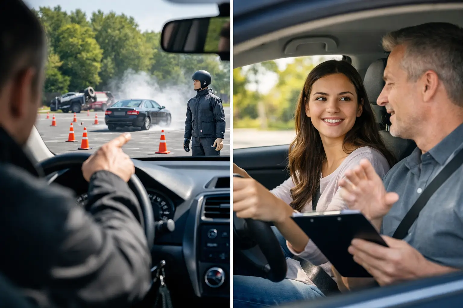 Defensive Driving Course vs Driving Lessons