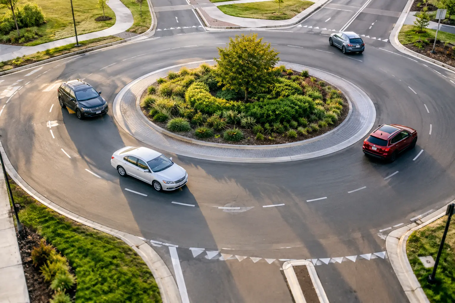 How to Navigate Traffic Circles With Confidence