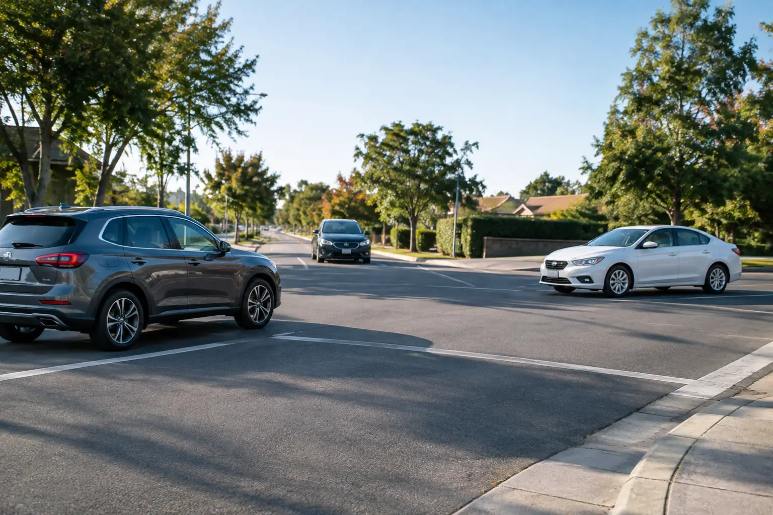 How to Handle Uncontrolled Intersections